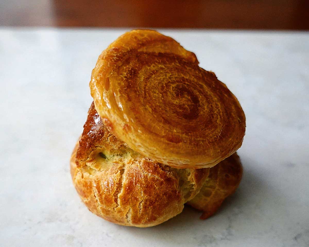 Sunday morning choux buns